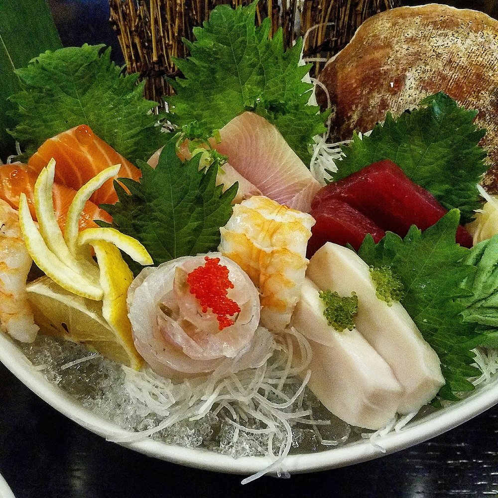 Order Sashimi Ume Plate food online from Miku Sushi store, Chicago on bringmethat.com