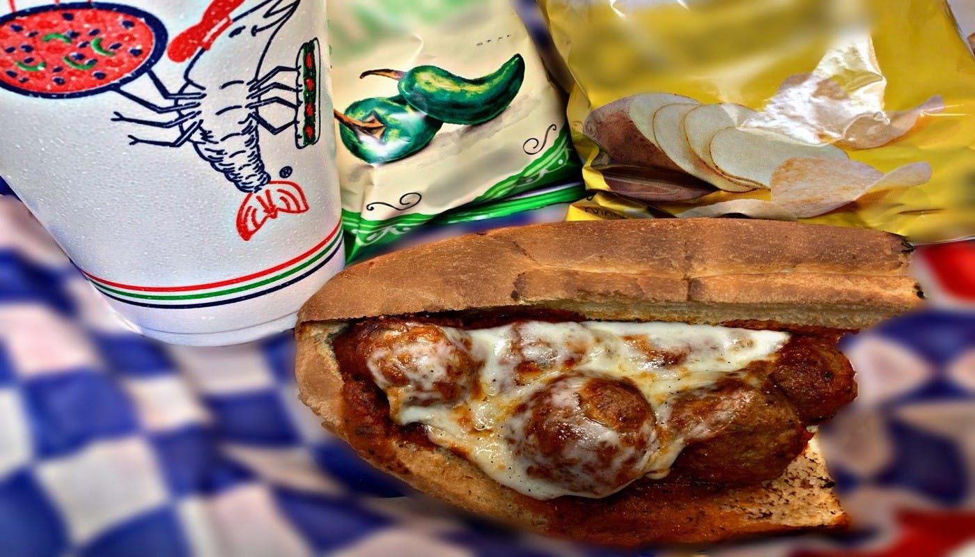 Order (#2) Combo 6" Toasted Meatball Sub - Combo food online from Village Pizza & Seafood store, Texas City on bringmethat.com