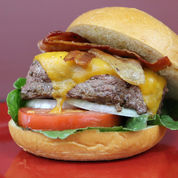 Order Bacon Cheeseburger food online from George Quick Stop Cafe store, East Stroudsburg on bringmethat.com