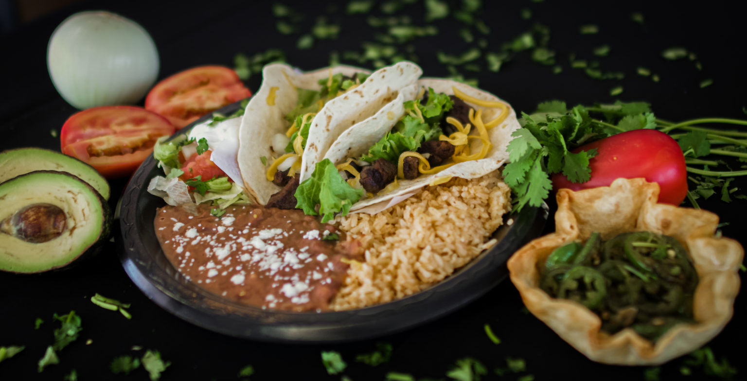 Order Taco Plate food online from Salsa Fresh Duraleigh store, Raleigh on bringmethat.com