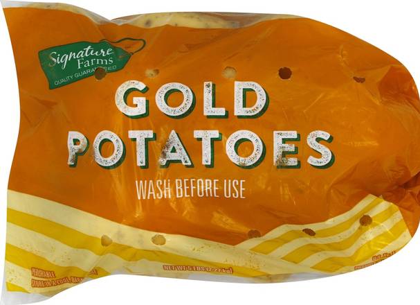 Order Signature Farms · Yukon Gold Potatoes (5 lb) food online from Albertsons store, Eugene on bringmethat.com