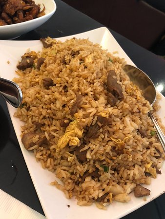 Order Beef Fried Rice food online from Yan Asian Restaurant store, Rutherford on bringmethat.com