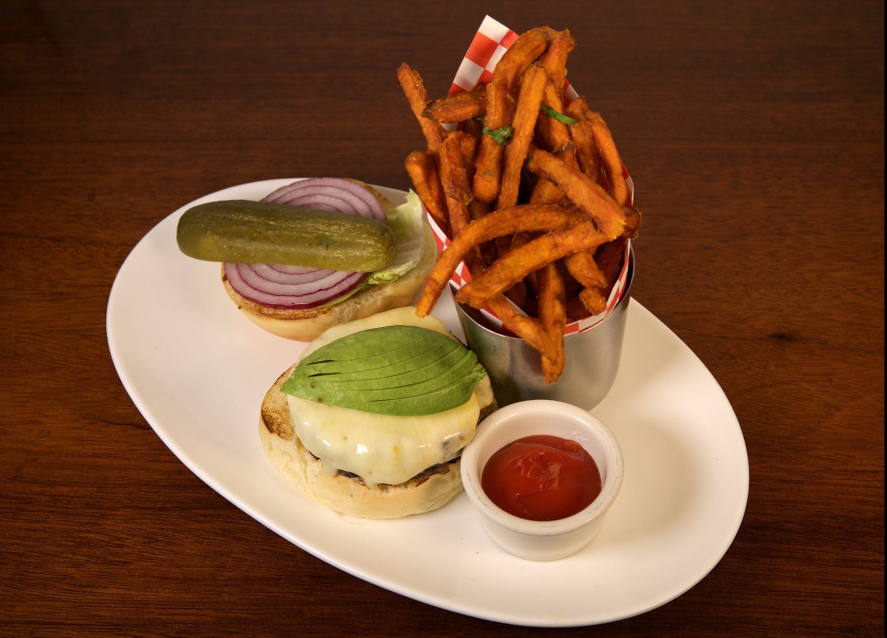 Order Veggie Burger Lunch food online from Pershing Square Cafe store, New York on bringmethat.com
