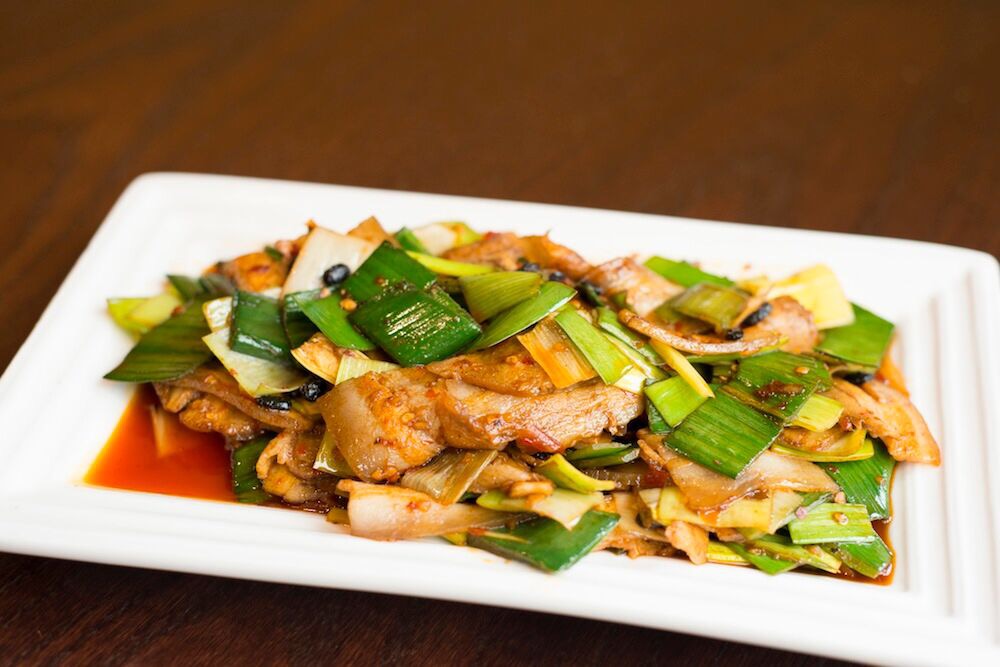Order S04. Twice Cooked Pork Szechuan Style  food online from Lao Sze Chuan store, Skokie on bringmethat.com