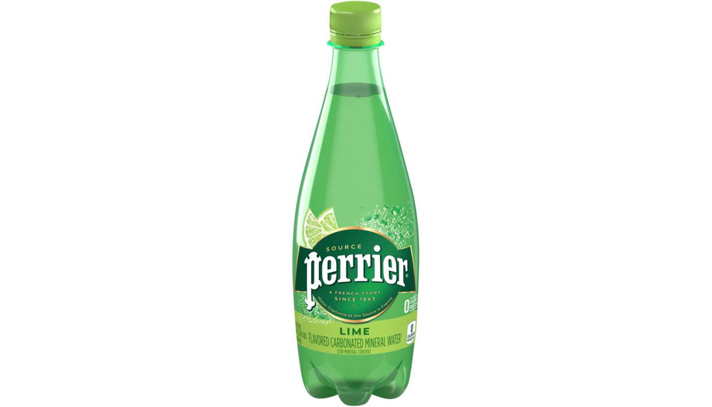 Order Perrier Mineral Water Lime 16.9oz food online from Extramile store, La Quinta on bringmethat.com