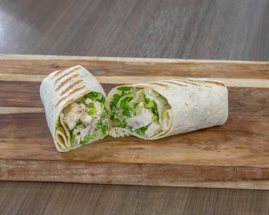 Order Chicken Caesar Wrap food online from The Brick Oven store, Buffalo on bringmethat.com