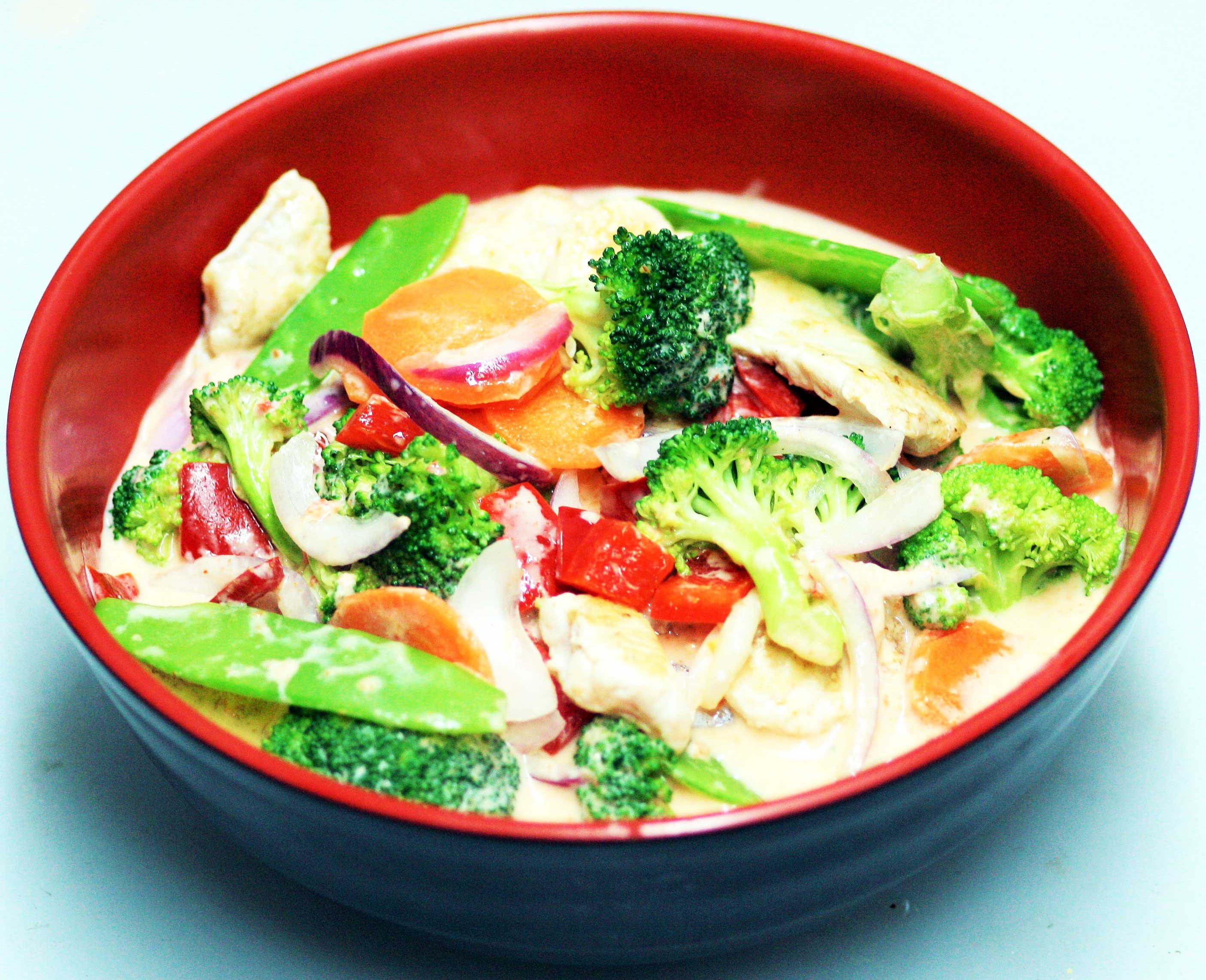 Order Thai Red Curry food online from Ginger Exchange store, Watertown on bringmethat.com