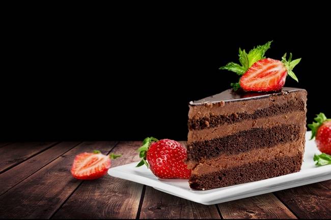 Order Chocolate Mousse Cake food online from Burgers And Shakes store, Old Bridge Township on bringmethat.com