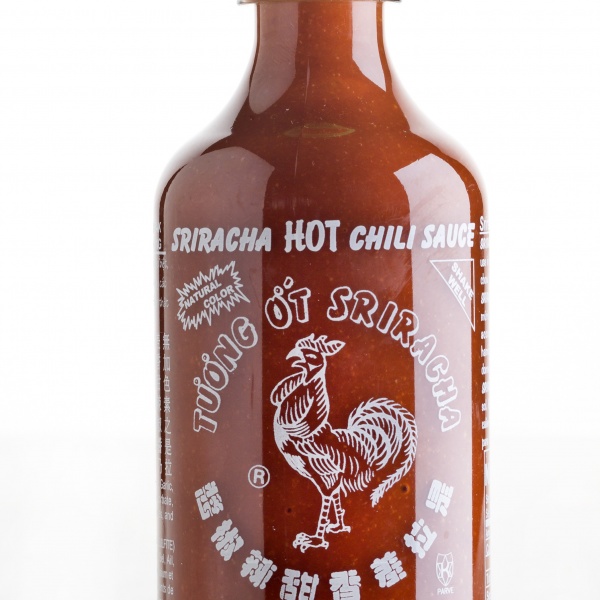 Order Bottle Sriracha Hot Chili Sauce food online from Cafe Panda Garden store, Houston on bringmethat.com