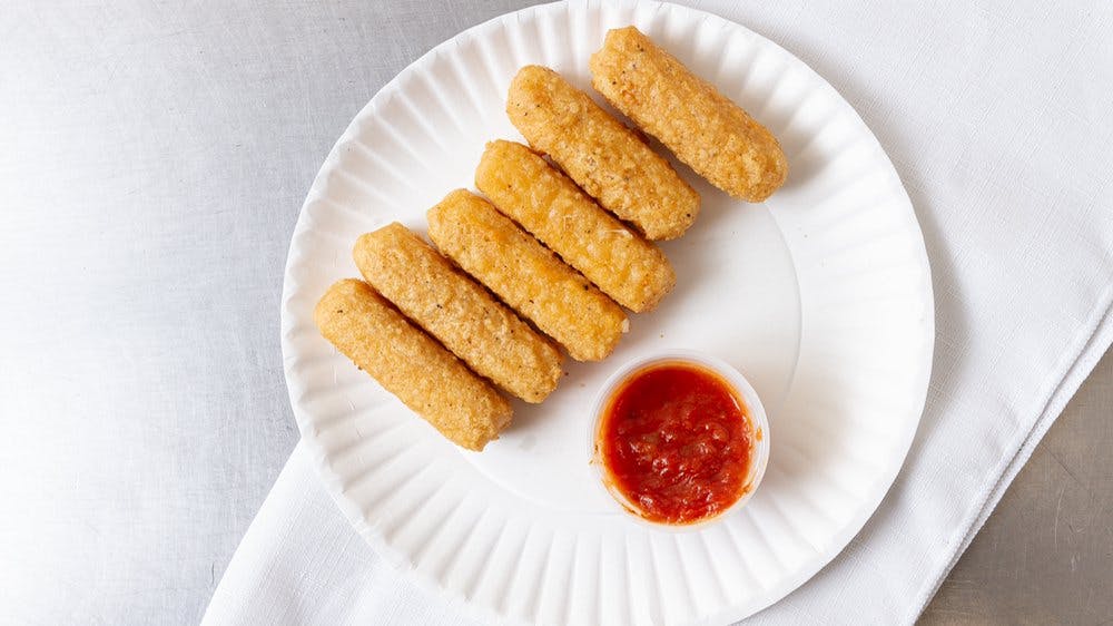 Order Mozzarella Sticks - 6 Pieces food online from Pizza Boli's store, Chantilly on bringmethat.com