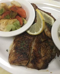 Order Grilled Tilapia Filet food online from Charlie D's & Son Catfish store, Kansas City on bringmethat.com