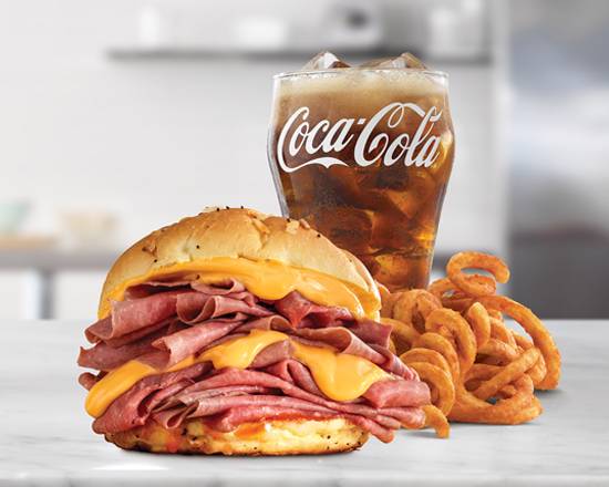 Order Double Beef 'n Cheddar food online from Arby's store, Hickory Hills on bringmethat.com