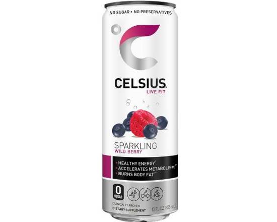 Order Celsius /Sparkling Water -Wild Berry   food online from Abc Discount Store store, San Diego on bringmethat.com