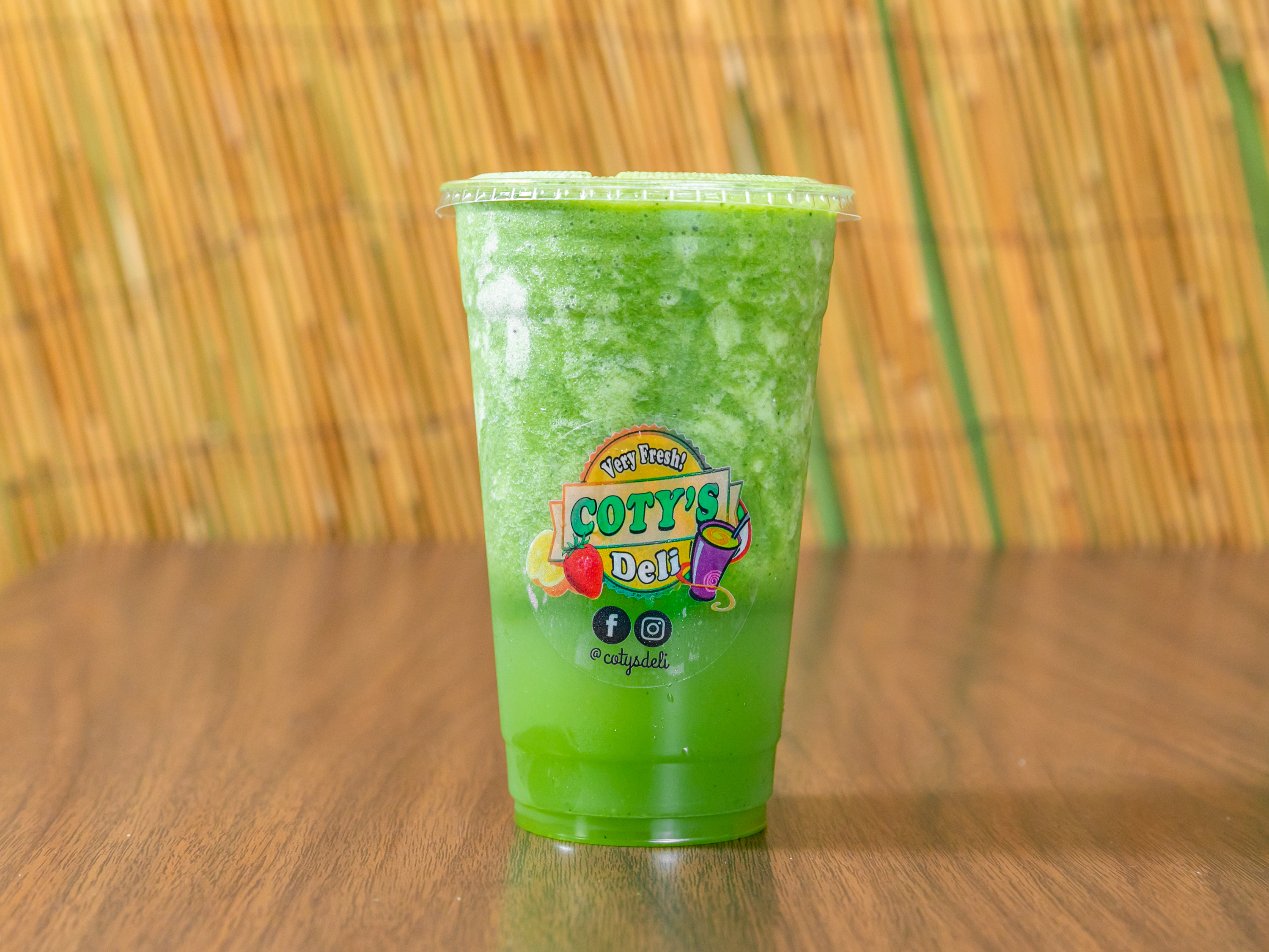 Order Jugo Verde Juice food online from Coty's Deli store, San Diego on bringmethat.com
