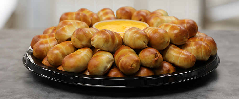 Order Mini Cheeseburgers Party Tray food online from Philly Pretzel Factory store, Sea Isle City on bringmethat.com