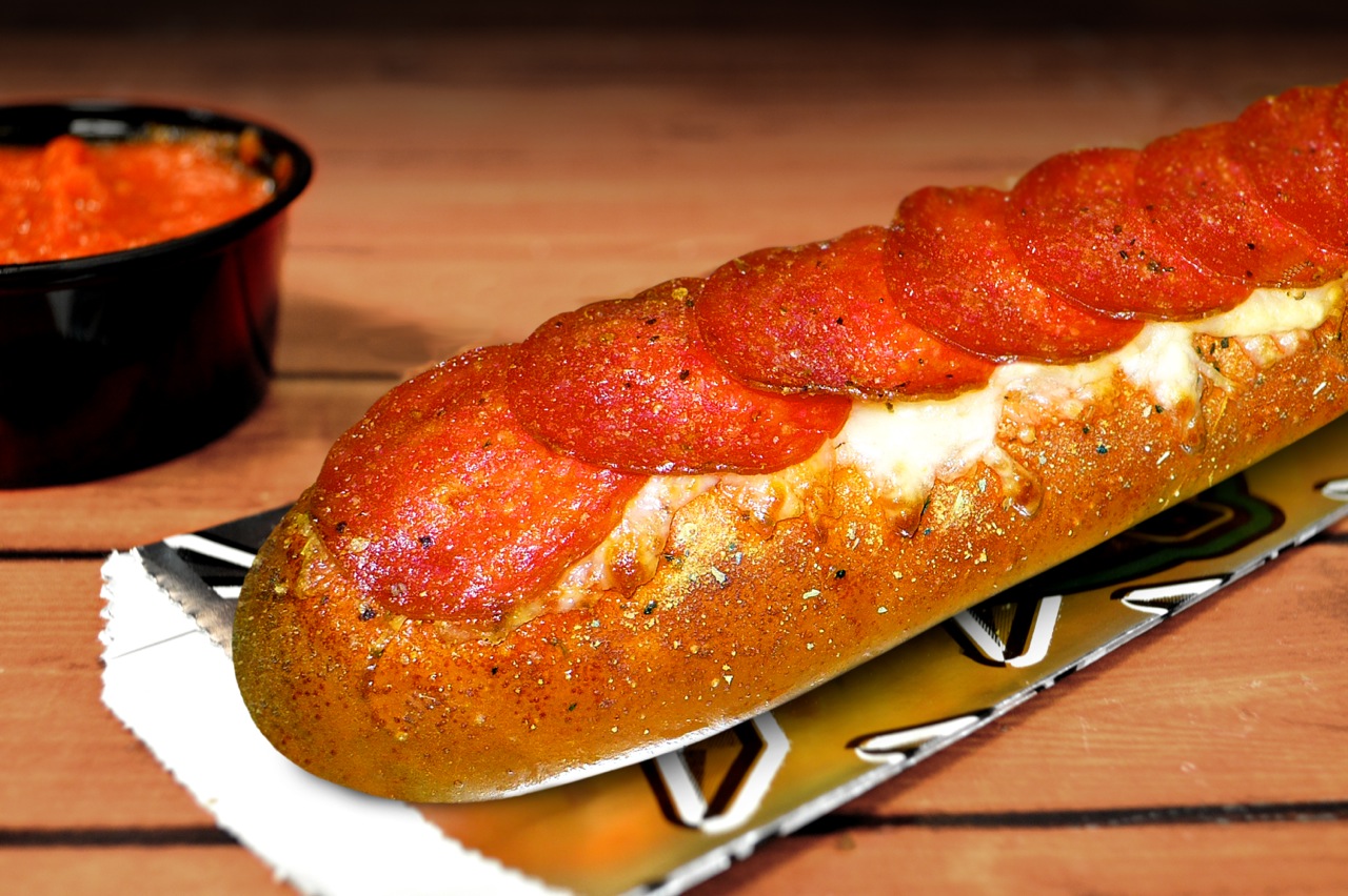 Order Pepperoni Melt food online from Philly Pretzel Factory store, Seaside Park on bringmethat.com