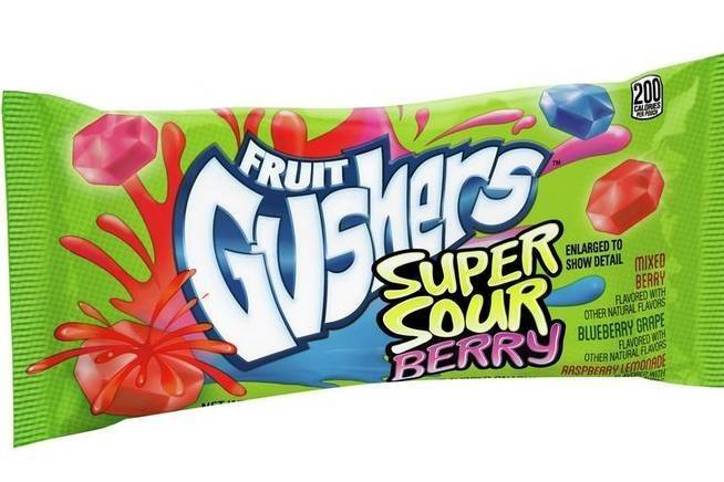 Order Gushers Super Sour Small food online from Fialkoff Kosher Pizza store, Lawrence on bringmethat.com