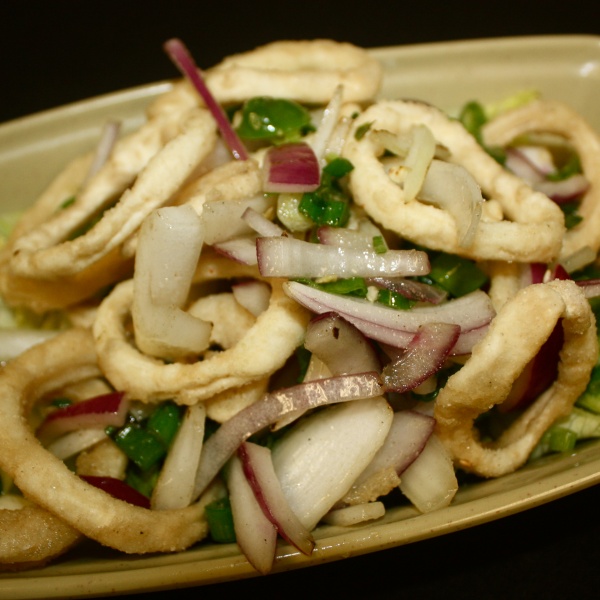 Order A15. Thai Style Fried Calamari food online from Nam's Noodle store, Madison on bringmethat.com