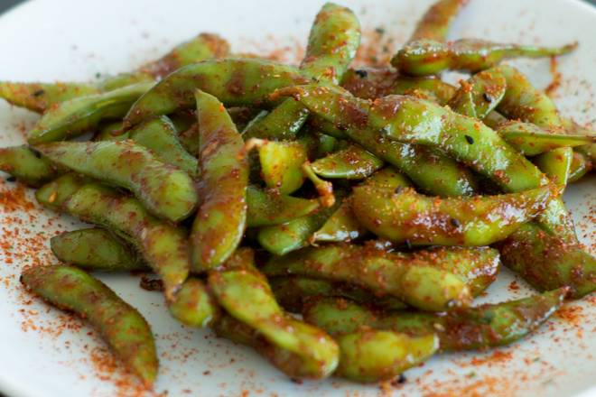 Order SPICY EDAMAME food online from Benihana Lombard store, Lombard on bringmethat.com