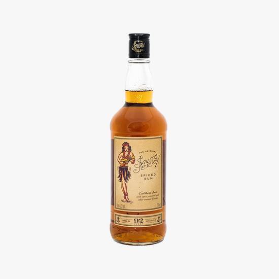 Order Sailor Jerry Rum, 375mL (40.0% ABV) food online from Quick N' Easy Liquor & Wine store, Seattle on bringmethat.com
