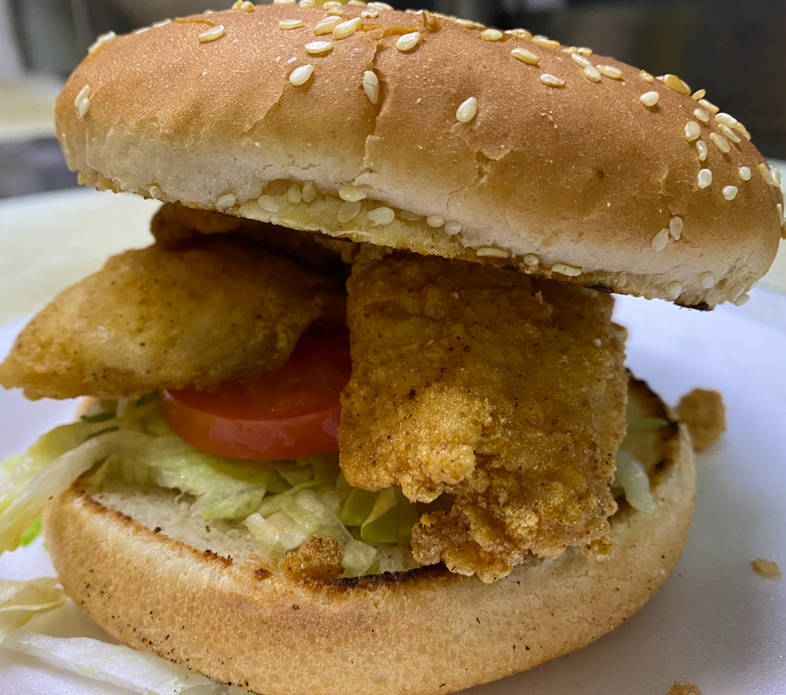 Order Fish Sandwich food online from Master Burger store, Los Angeles on bringmethat.com