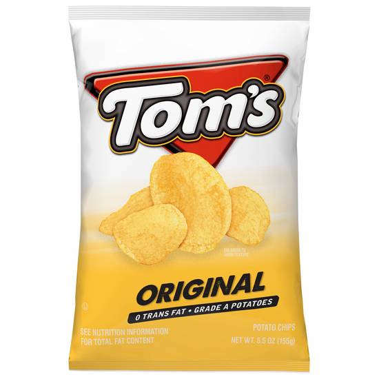 Order Tom'S Potato Chips, Original food online from Exxon Food Mart store, Port Huron on bringmethat.com