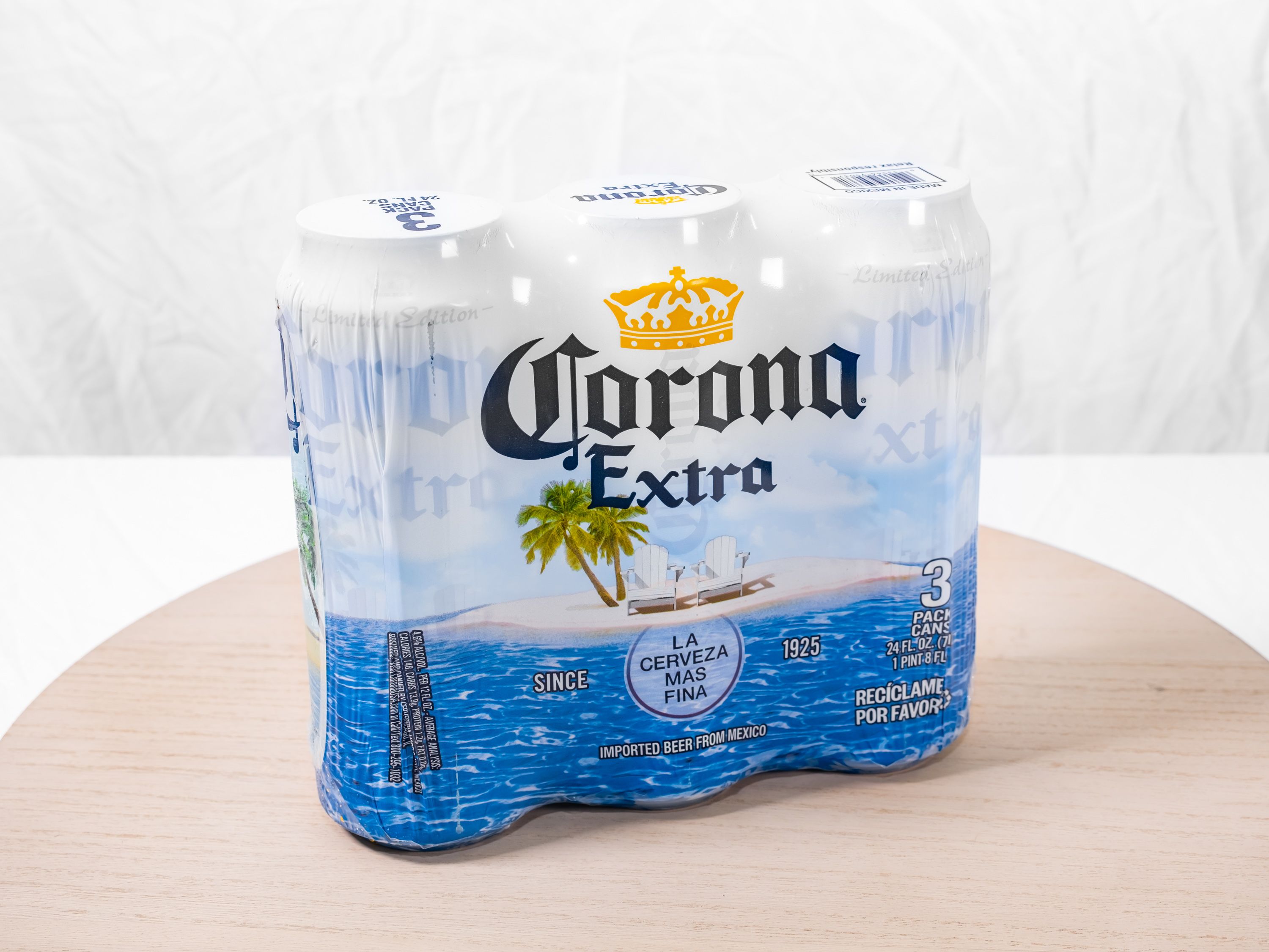 Order 3 Pack of  Corona Extra food online from M & G Market store, Highland on bringmethat.com