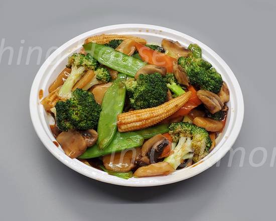 Order Mixed Vegetables in Brown Sauce 炒什菜 food online from China House store, Oakmont on bringmethat.com