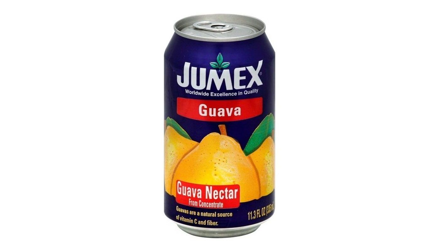 Order Jumex® Guava Nectar from Concentrate 16 fl. oz. Can Bottle food online from Far Western Liquor store, SANTA MARIA on bringmethat.com