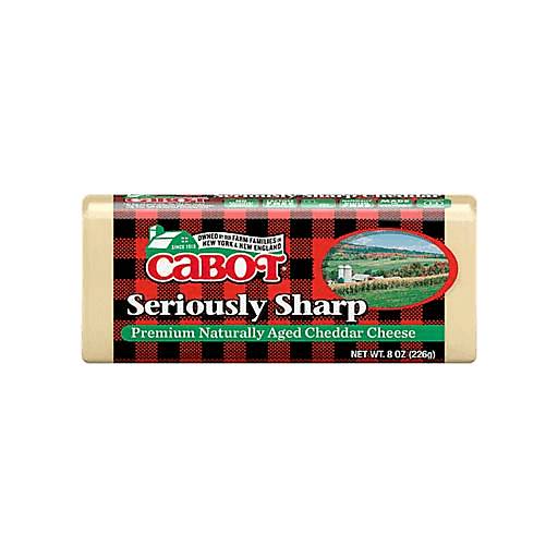 Order Cabot Seriously Sharp Cheddar (8 OZ) 99183 food online from Bevmo! store, Albany on bringmethat.com