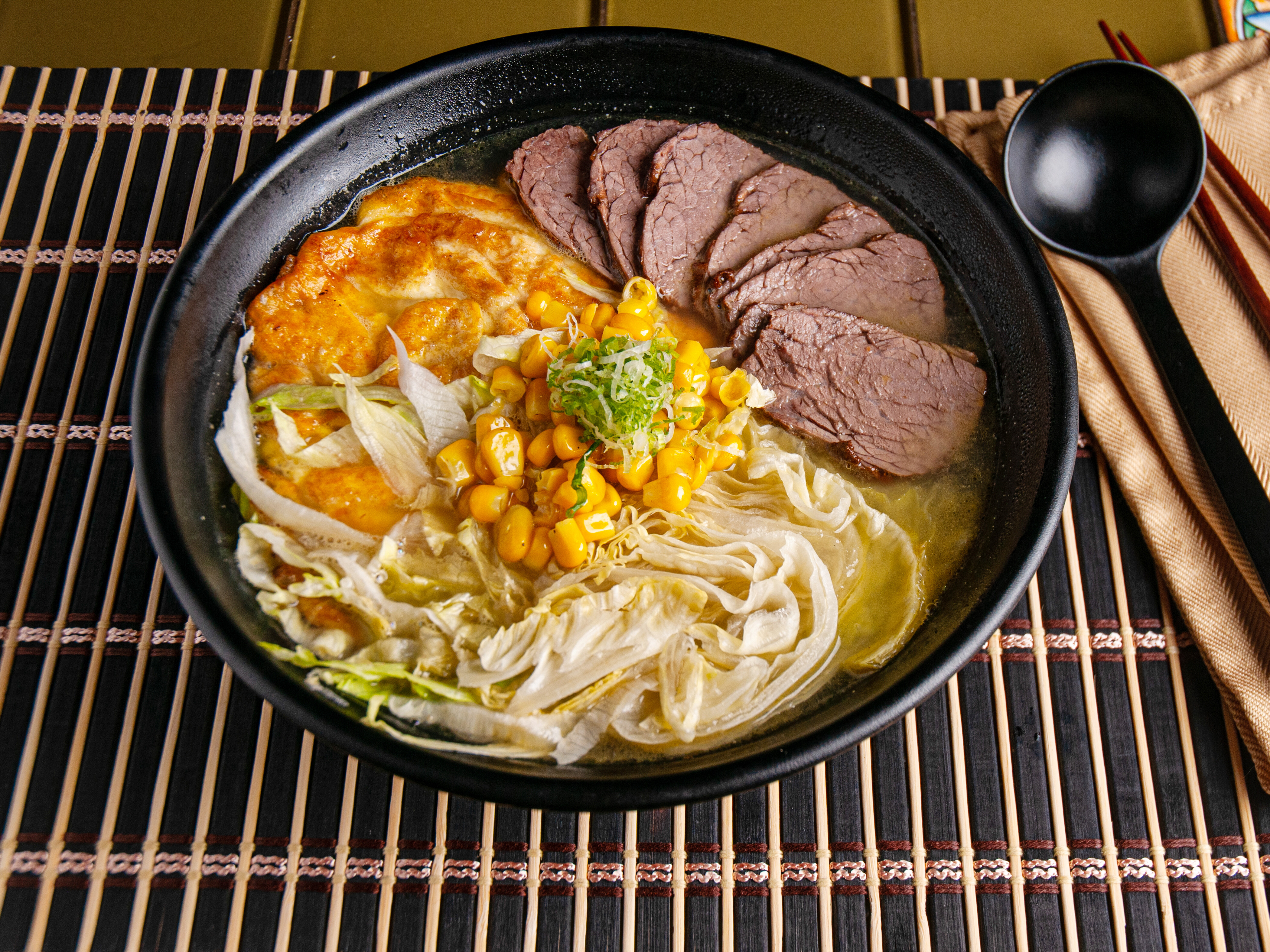Order Beef Ramen Noodle food online from Osaki store, Feasterville-Trevose on bringmethat.com