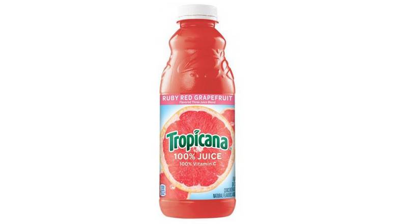 Order Tropicana Ruby Red Grapefruit Juice food online from Exxon Constant Friendship store, Abingdon on bringmethat.com