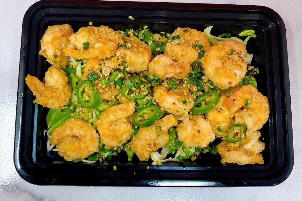 Order Spicy Salty Garlic Shrimp food online from Little Chef Chinese store, San Diego on bringmethat.com