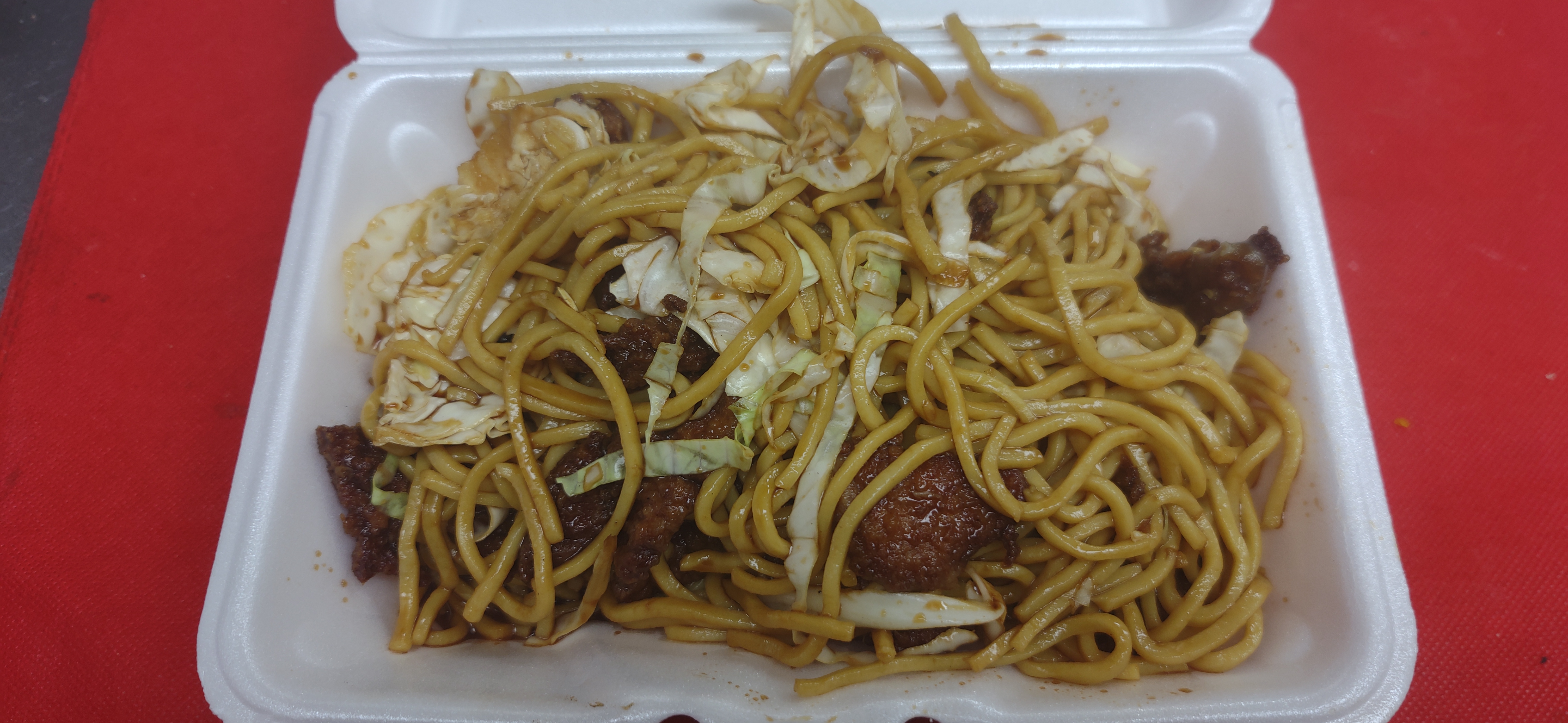 Order 73. Beef Lo Mein  food online from China Wok store, Lima on bringmethat.com