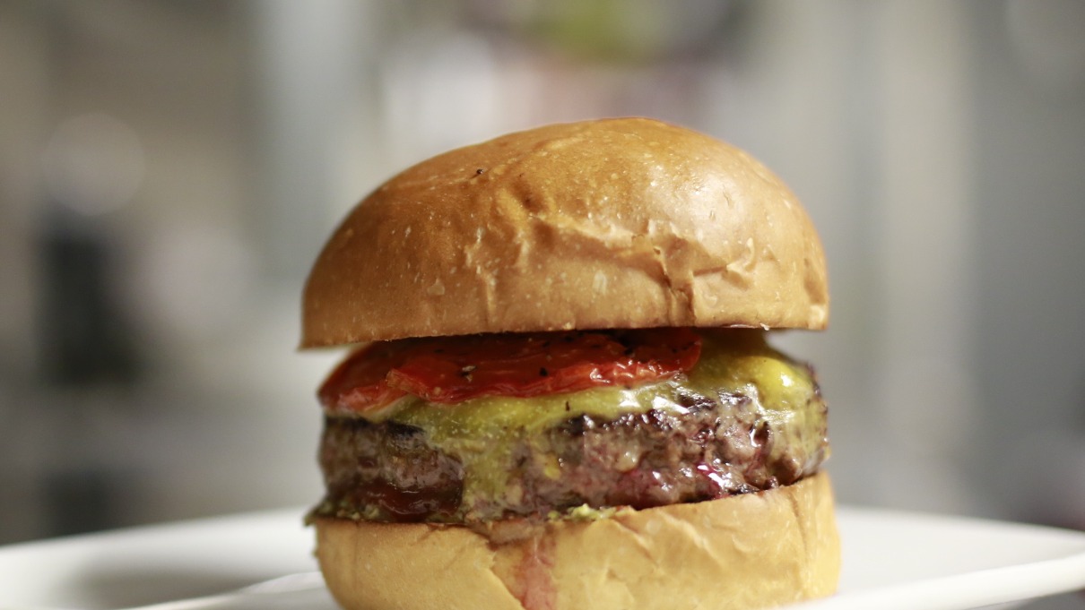 Order The Cheese Burger food online from Stout Burger store, Palm Springs on bringmethat.com