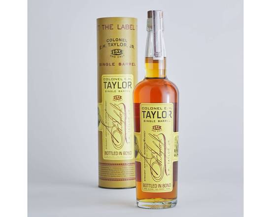 Order E.H. Taylor, Jr., Bottled-in-Bond Single Barrel Straight Kentucky Bourbon Whiskey · 750 mL  food online from House Of Wine store, New Rochelle on bringmethat.com