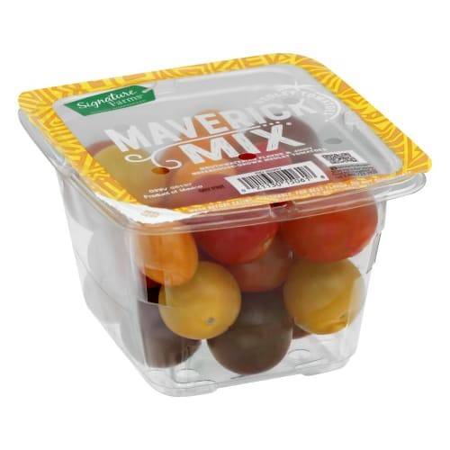 Order Signature Farms · Maverick Mix Medley Tomatoes (16 oz) food online from Albertsons Express store, Broussard on bringmethat.com