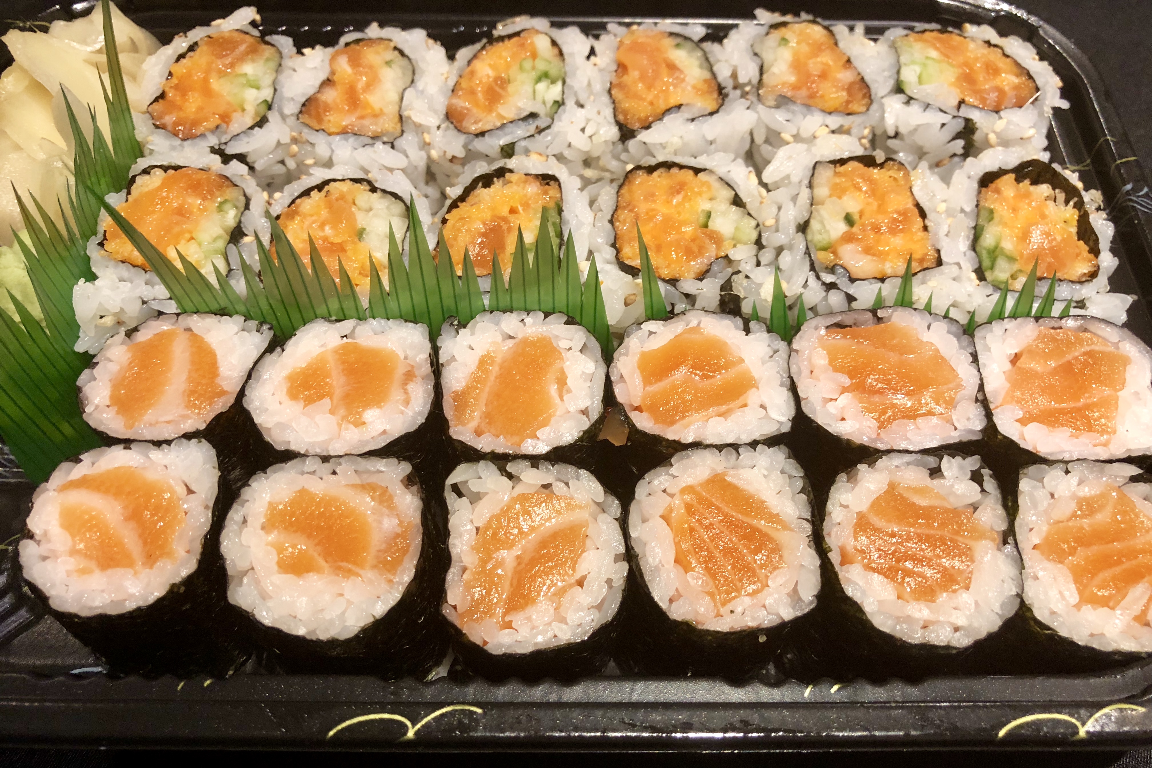 Order Raw Salmon Maki food online from Feng Shui Kitchen store, Waltham on bringmethat.com