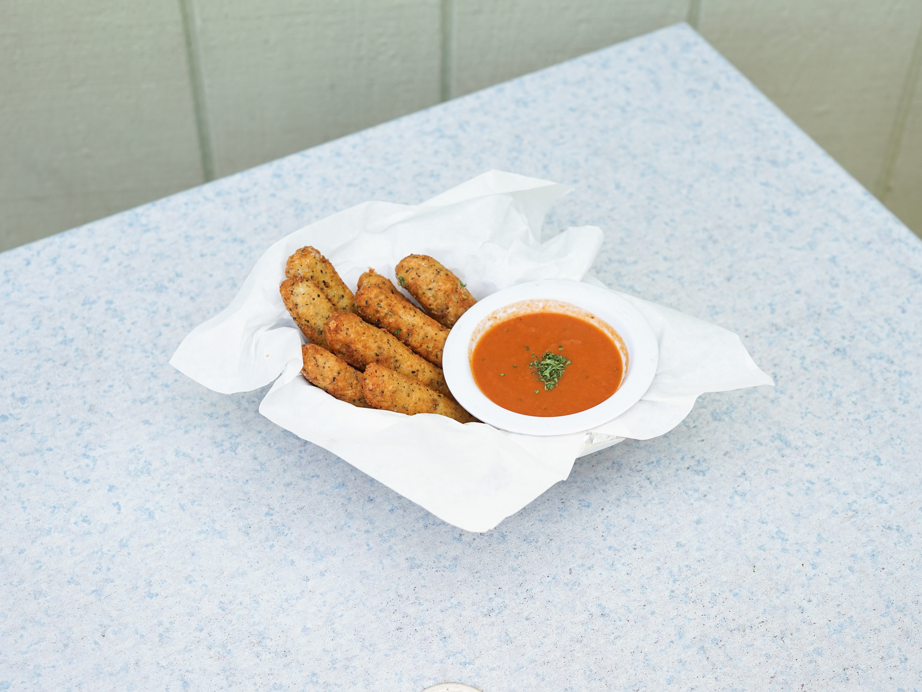 Order Fried Mozzarella Sticks food online from Mcgee's Bar & Grill store, Alameda on bringmethat.com