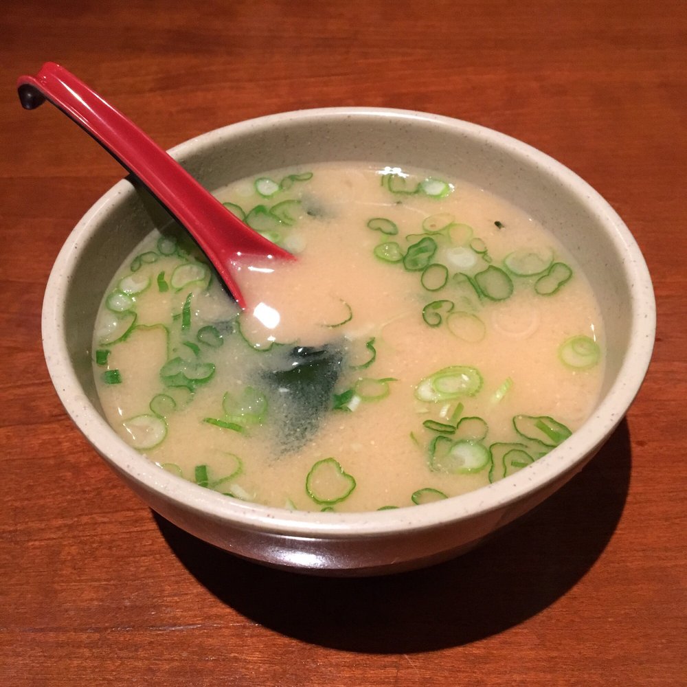 Order Miso Soup food online from Shogun Hibachi store, Forest Hills on bringmethat.com
