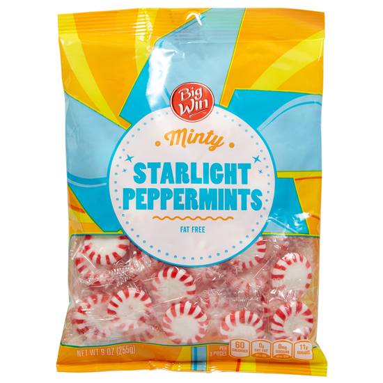 Order Big Win Mint Candies Peppermint Starlights (8.5 oz) food online from Rite Aid store, Eugene on bringmethat.com