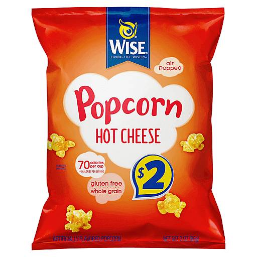 Order Wise Popcorn Hot Cheese food online from Exxon Food Mart store, Port Huron on bringmethat.com