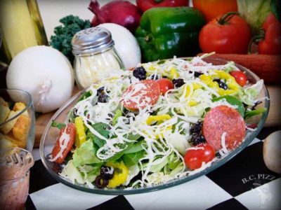 Order Italian Salad food online from B.C. Pizza store, McDonough on bringmethat.com