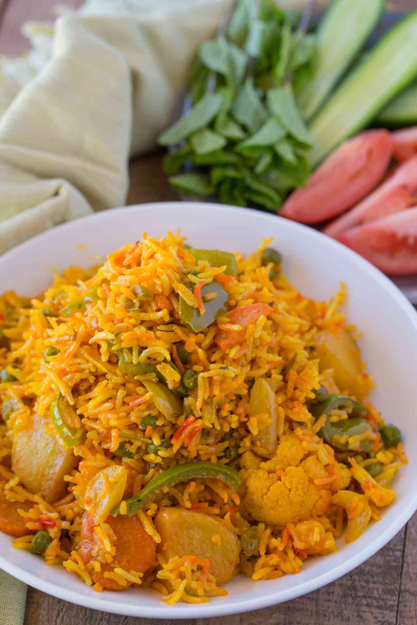 Order Paradise Vegetable Biryani food online from Aroma Indian Kitchen store, Columbus on bringmethat.com