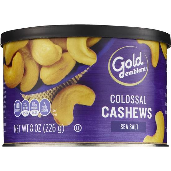 Order Gold Emblem  Colossal Cashews, Lightly Salted food online from Cvs store, PEARL on bringmethat.com