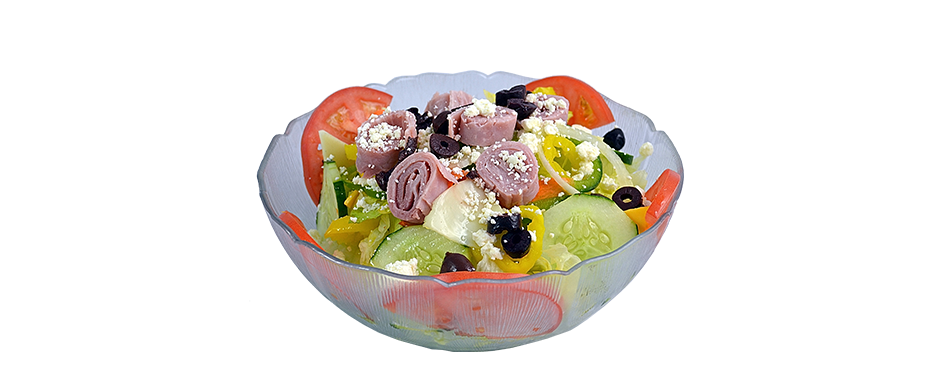 Order Larry's Famous Greek Salad food online from Larry's Giant Subs store, Jacksonville on bringmethat.com