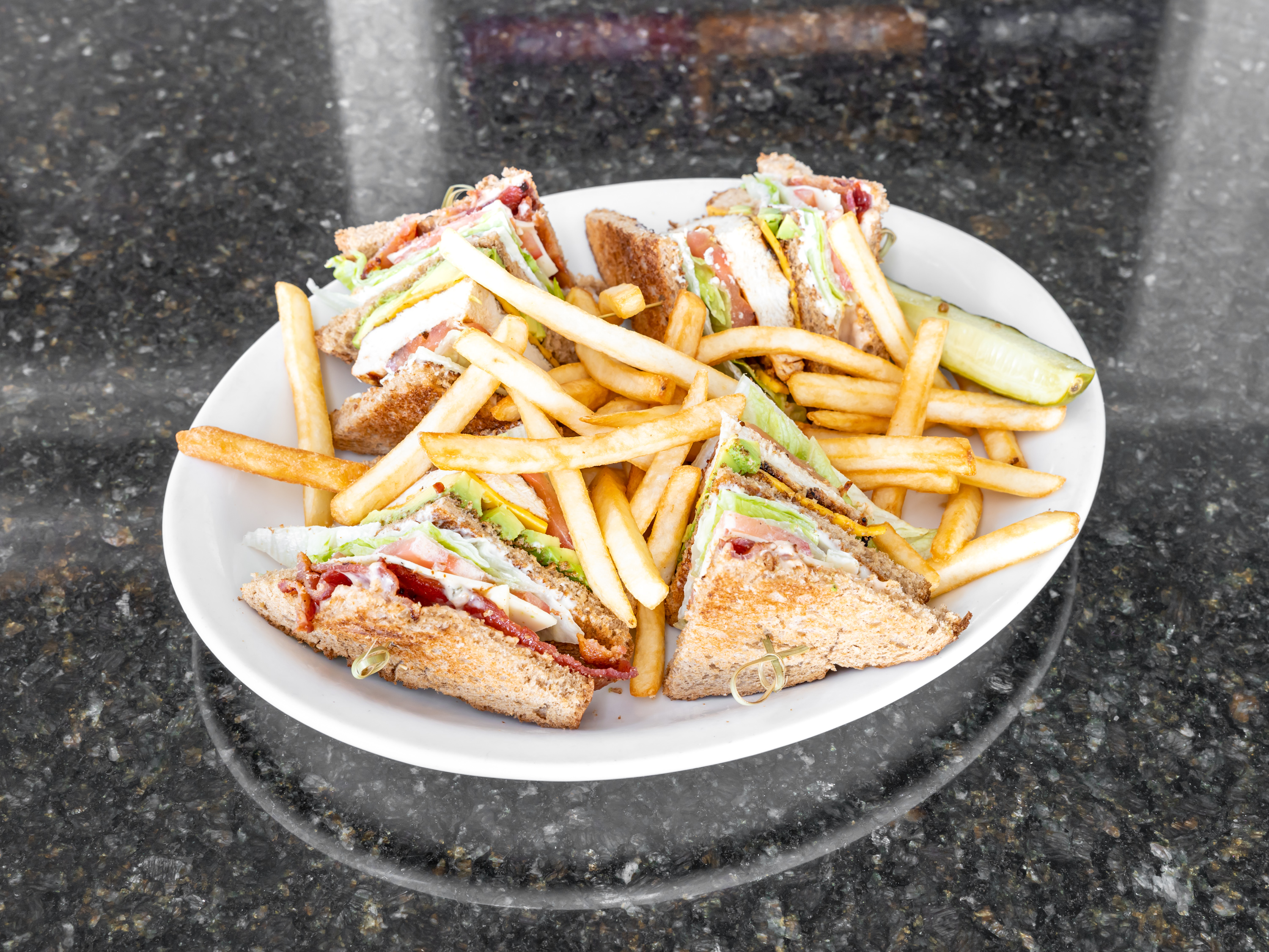Order Turkey Club food online from Uncle Pete Cafe store, Westminster on bringmethat.com