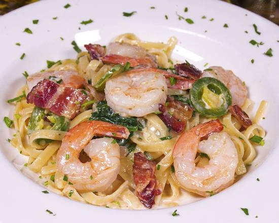 Order Fettuccine Piccante food online from Eddie Italian Eatery store, Claremont on bringmethat.com
