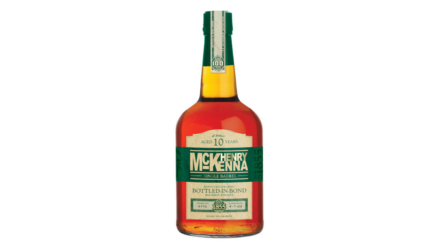 Order  Henry McKenna 10 Year Single Barrel BOTTLED IN BOND Bourbon Whiskey | 750mL food online from M & M Liquor & Jr Market store, Anaheim on bringmethat.com