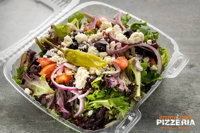 Order Greek Salad food online from Jimmy & Joe Pizzeria store, Chandler on bringmethat.com